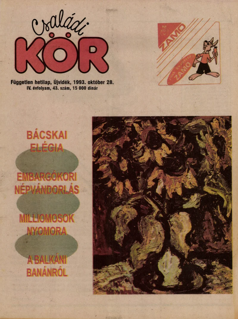 Családi Kör, 4. évf. 1993. október 28. 43. sz.