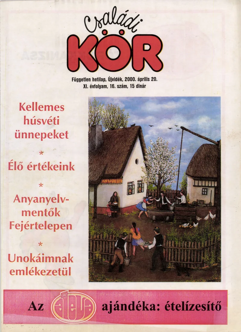 Családi Kör, 11. évf. 2000. április 20. 16. sz.