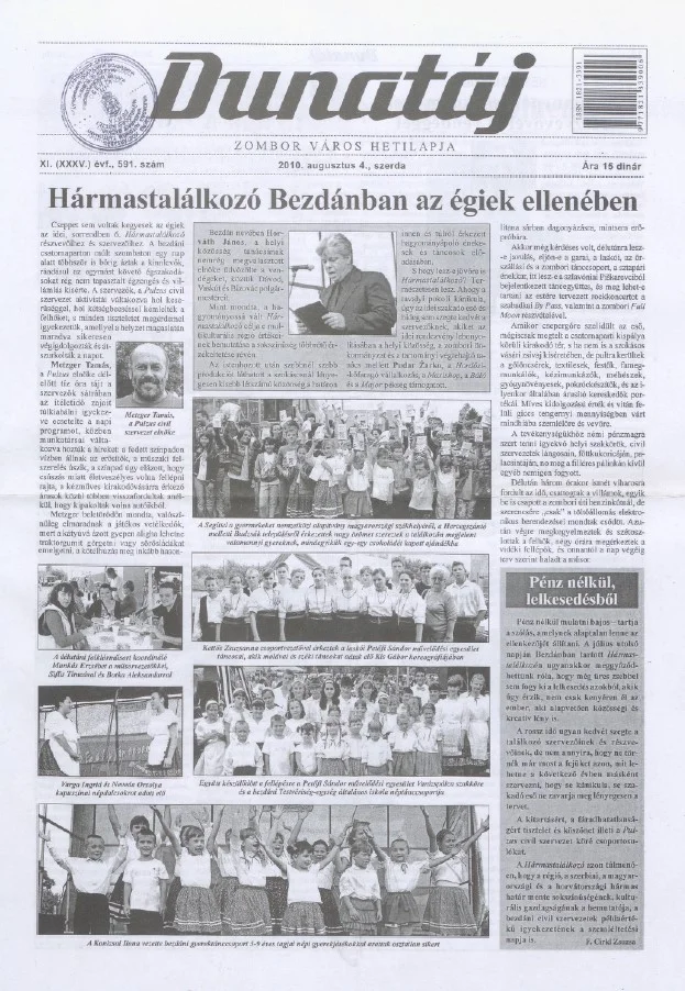 Dunatáj, 12. évf. 2010. augusztus 4. 591. sz.