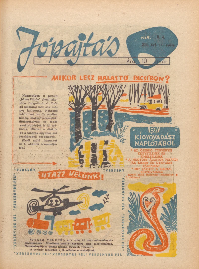 Jó Pajtás, 13. évf. 1959. február 6. 3. sz.