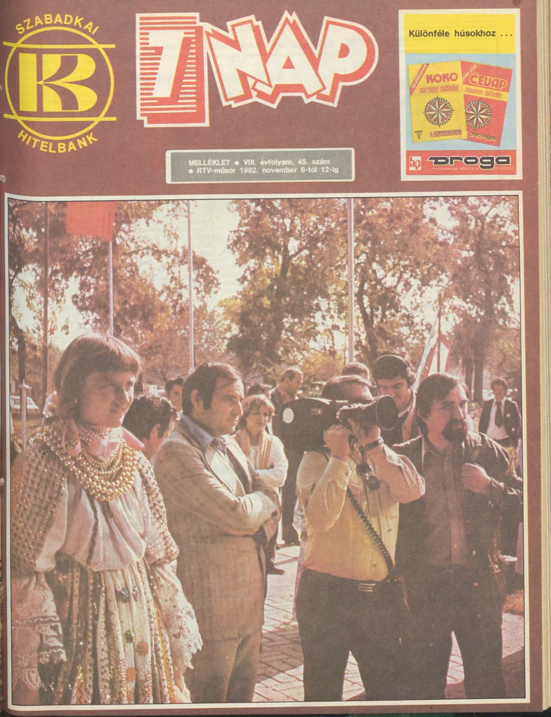 7 Nap melléklet, 8. évf. 1982. november 6. – 12. 45. sz.