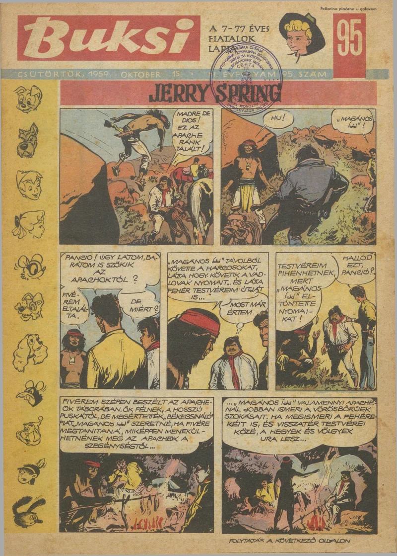 Buksi, 3. évf. 1959. október 15. 95. sz.