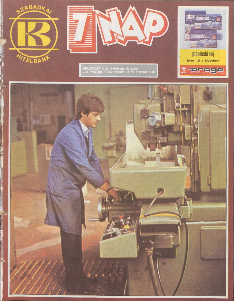 7 Nap melléklet, 9. évf. 1983. február 26. – március 4. 8. sz.