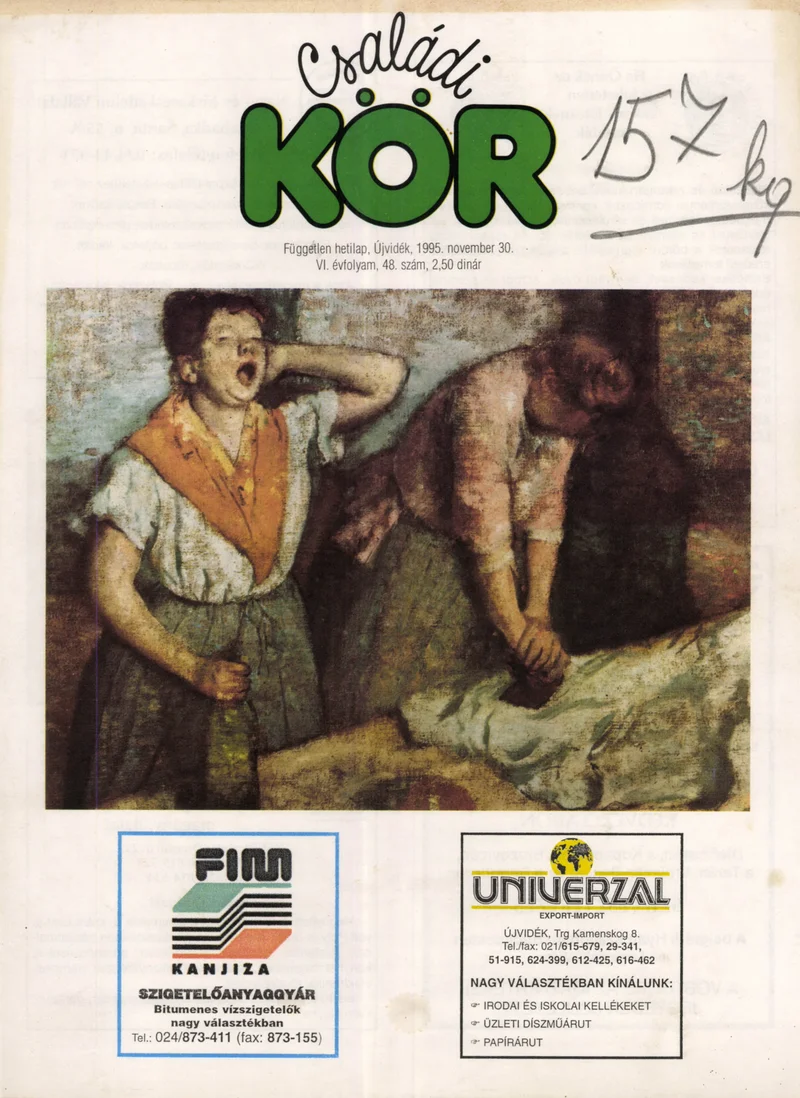 Családi Kör, 6. évf. 1995. november 30. 48. sz.