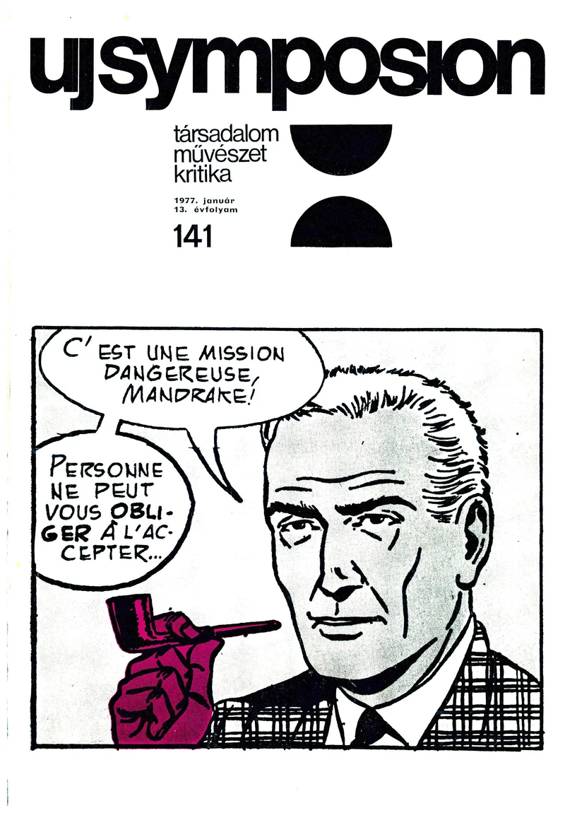 Új Symposion, 13. évf. 1977. január. 141. sz. 1–42. oldal