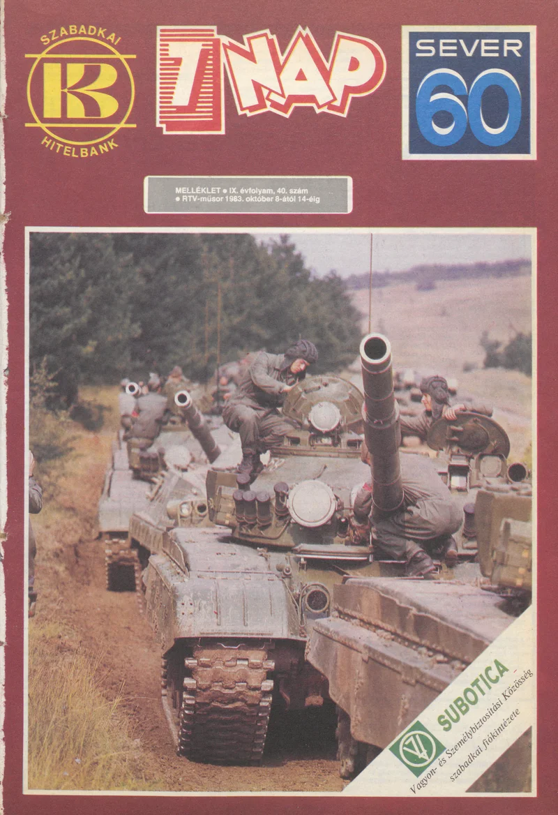 7 Nap melléklet, 9. évf. 1983. október 8. – 14. 40. sz.