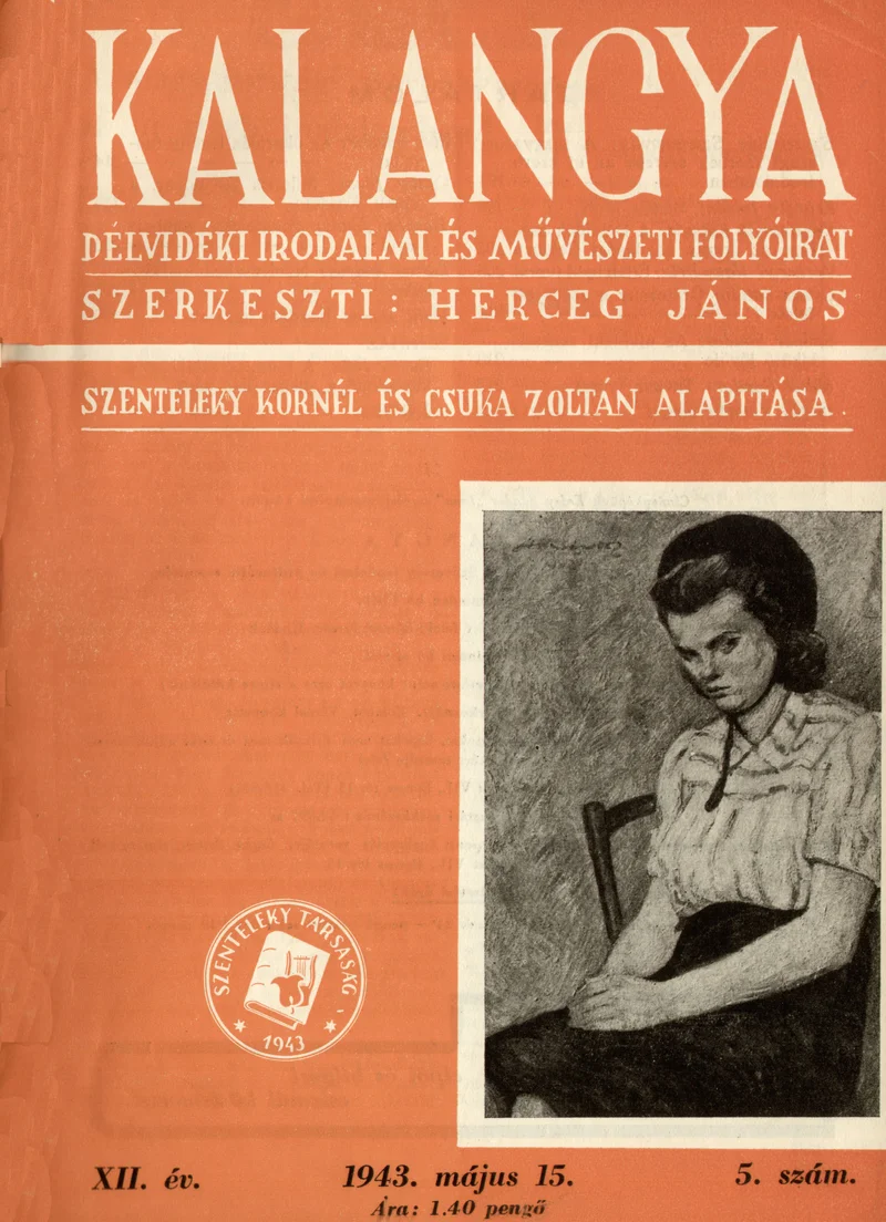 Kalangya, 12. évf. 1943. május 15. 5. sz. 193–240. oldal