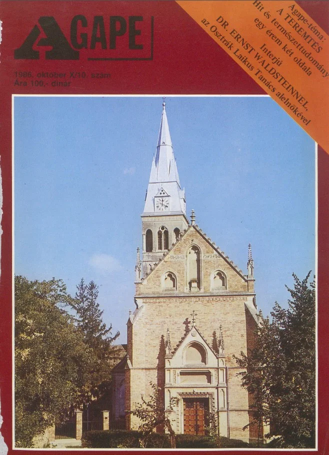 Agape, 10. évf. 1986. október. 10. sz.
