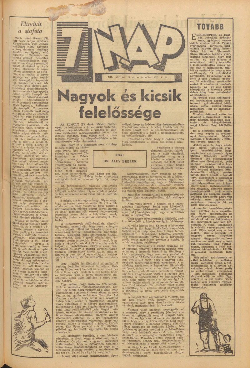 7 Nap, 12. évf. 1957. május 12. 20. sz.
