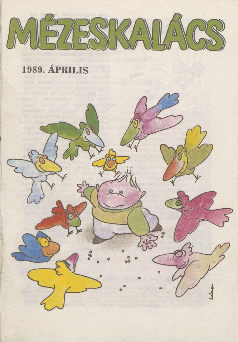 Mézeskalács, 37. évf. 1989. április. 4. sz.