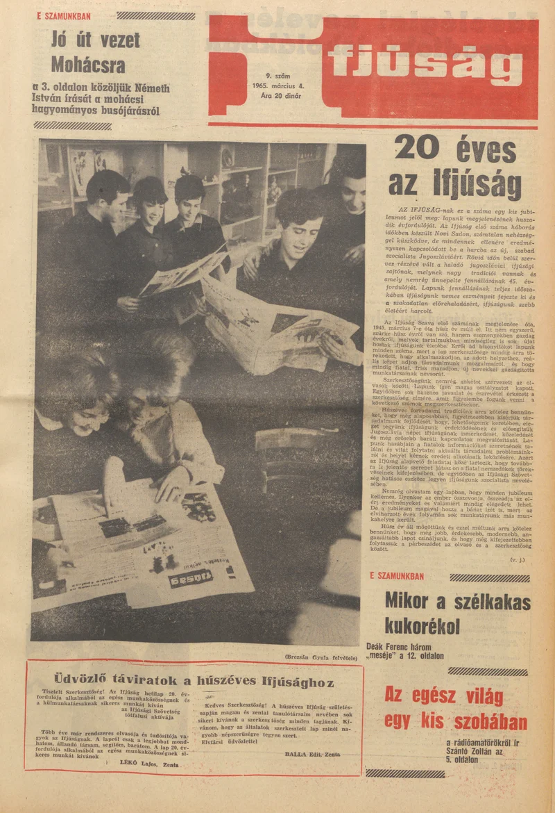 Ifjúság, 21. évf. 1965. március 4. 9. sz.