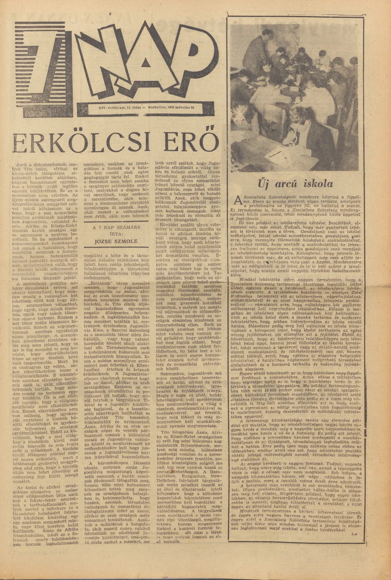 7 Nap, 14. évf. 1959. március 22. 13. sz. 1–20. oldal