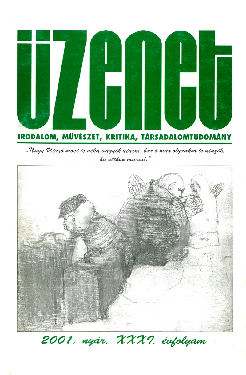 Üzenet, 31. évf. 2001. június. 2. sz. 1–178. oldal
