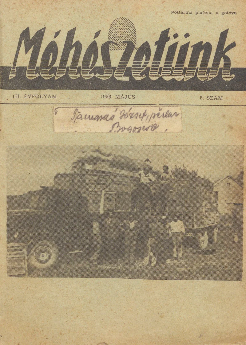 Méhészetünk, 3. évf. 1956. május 1. 5. sz.