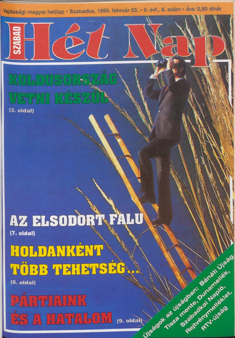 Szabad Hét Nap, 2. évf. 1995. február 23. 8. sz.