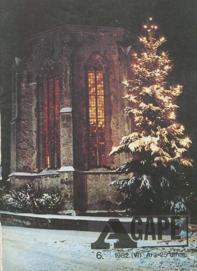 Agape, 6. évf. 1982. november. 6. sz.