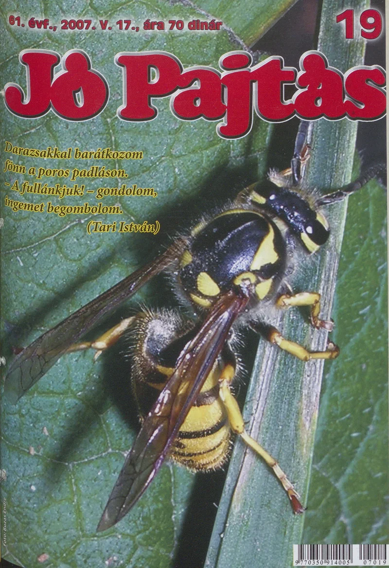 Jó Pajtás, 61. évf. 2007. május 17. 19. sz.