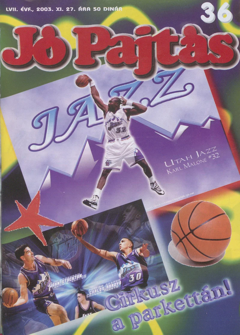 Jó Pajtás, 57. évf. 2003. november 27. 36. sz.
