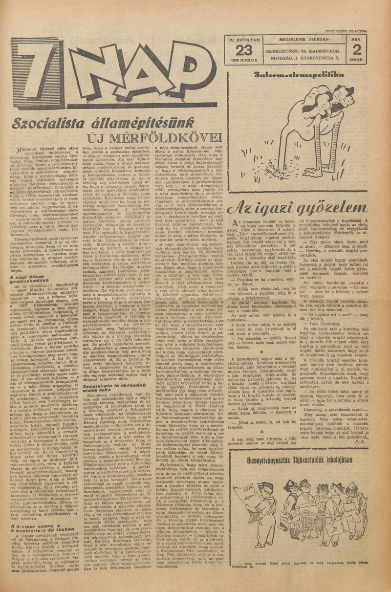 7 Nap, 4. évf. 1949. június 8. 23. sz. 1–4. oldal