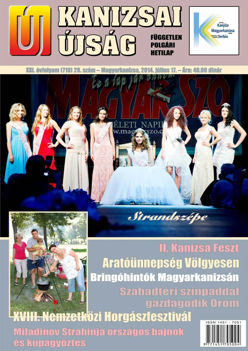 Új Kanizsai Újság, 21. évf. 2014. július 17. 28. sz.
