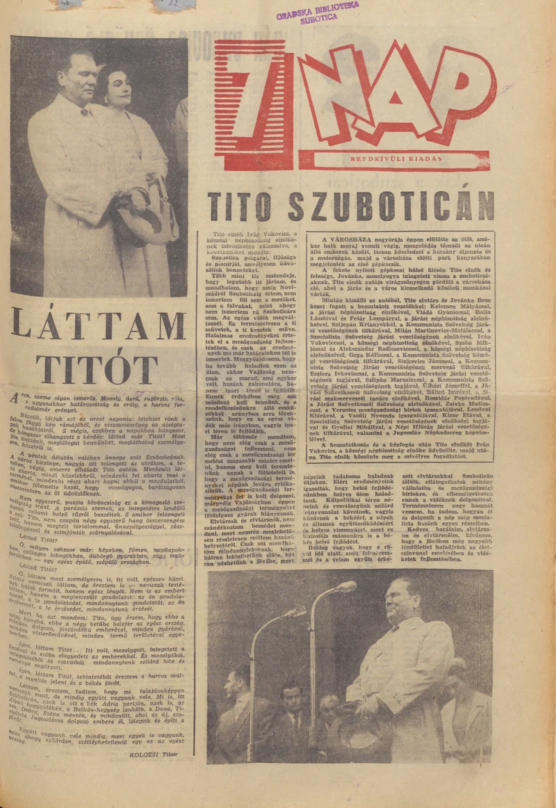 7 Nap, 15. évf. 1960. május 20. 22. sz.