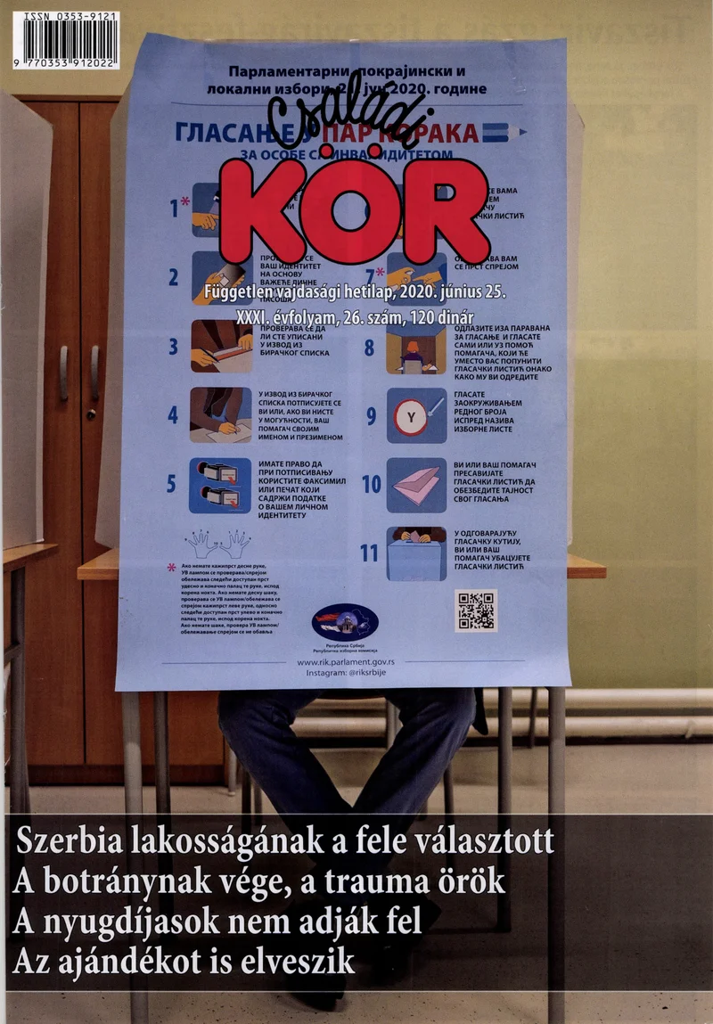 Családi Kör, 31. évf. 2020. június 25. 26. sz.