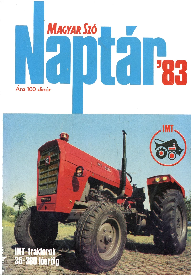 Magyar Szó Naptár, 39. évf. 1983. 39. sz.