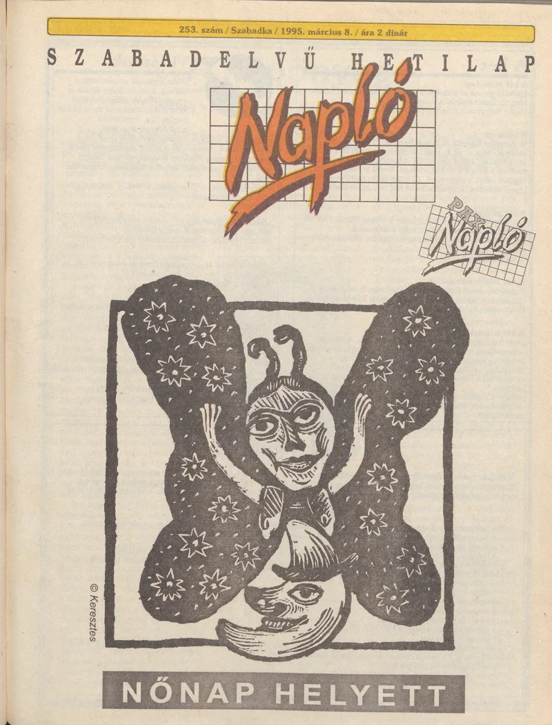 Napló - Szabadelvű hetilap, 6. évf. 1995. március 8. 253. sz.
