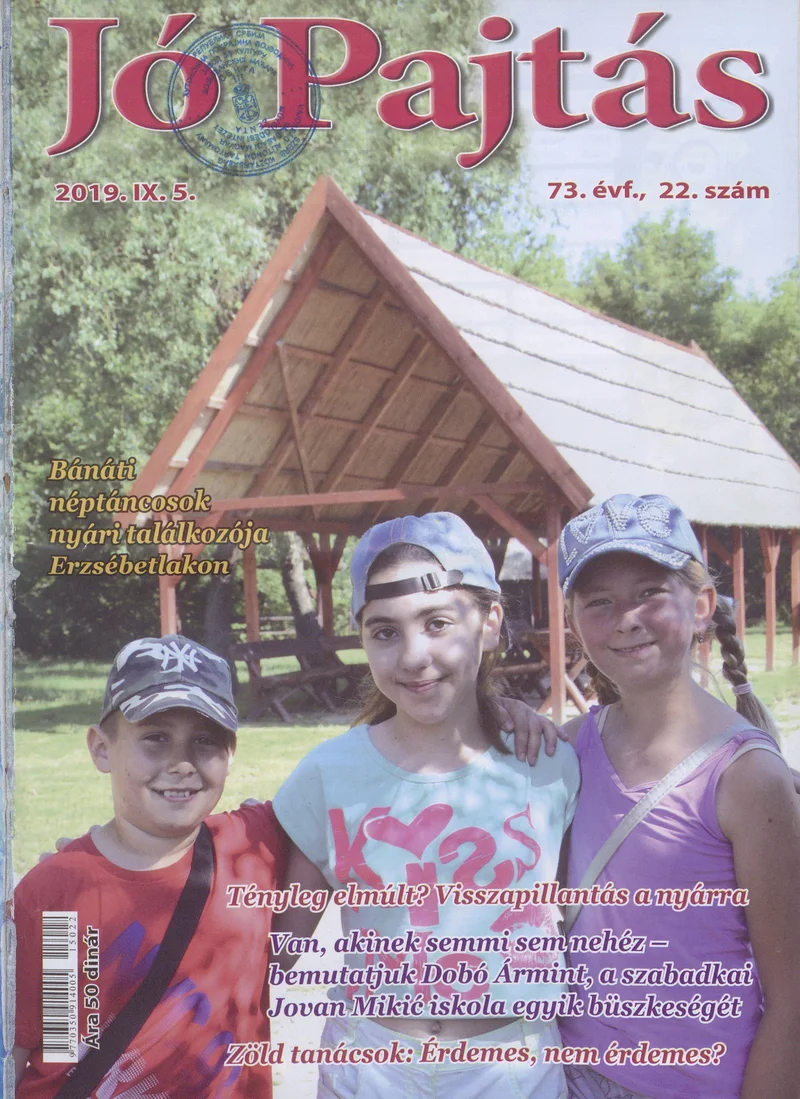 Jó Pajtás, 73. évf. 2019. szeptember 5. 22. sz.