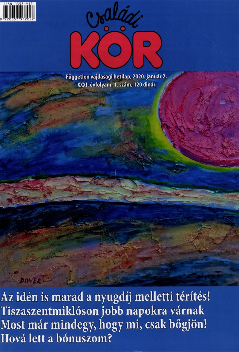 Családi Kör, 31. évf. 2020. január 2. 1. sz.