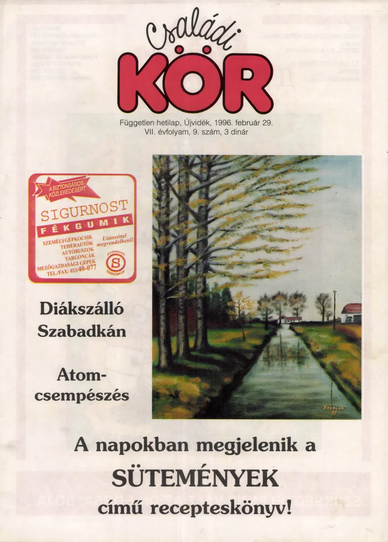 Családi Kör, 7. évf. 1996. február 29. 9. sz.