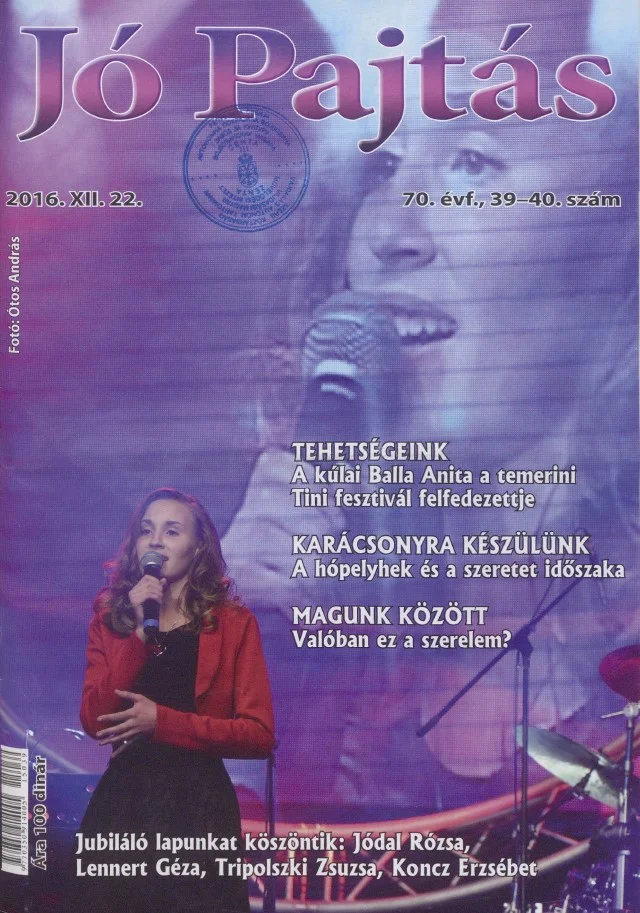 Jó Pajtás, 70. évf. 2016. december 22. 39–40. sz.
