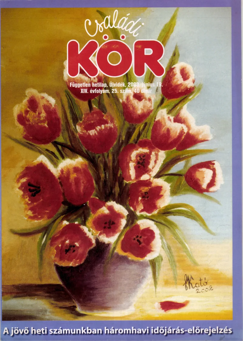 Családi Kör, 14. évf. 2003. június 19. 25. sz.