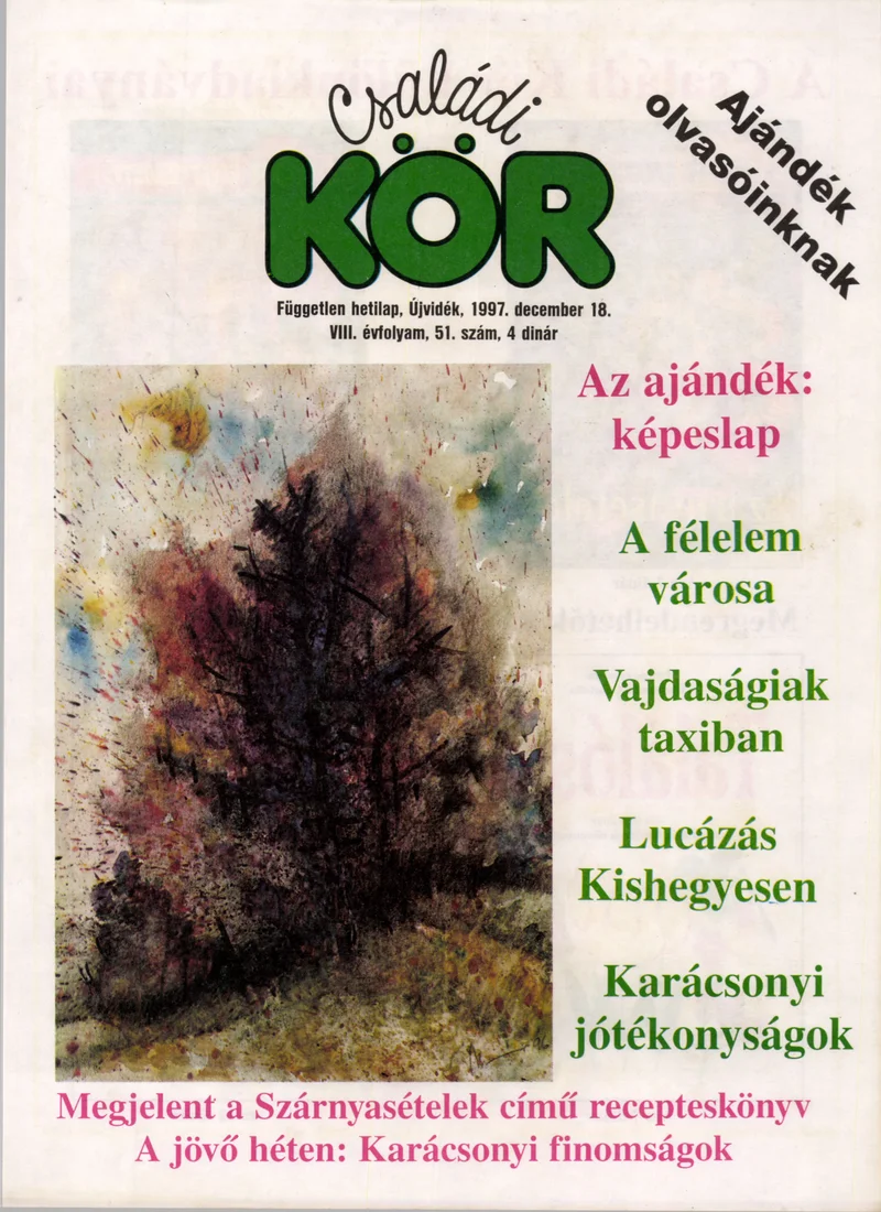 Családi Kör, 8. évf. 1997. december 18. 51. sz.