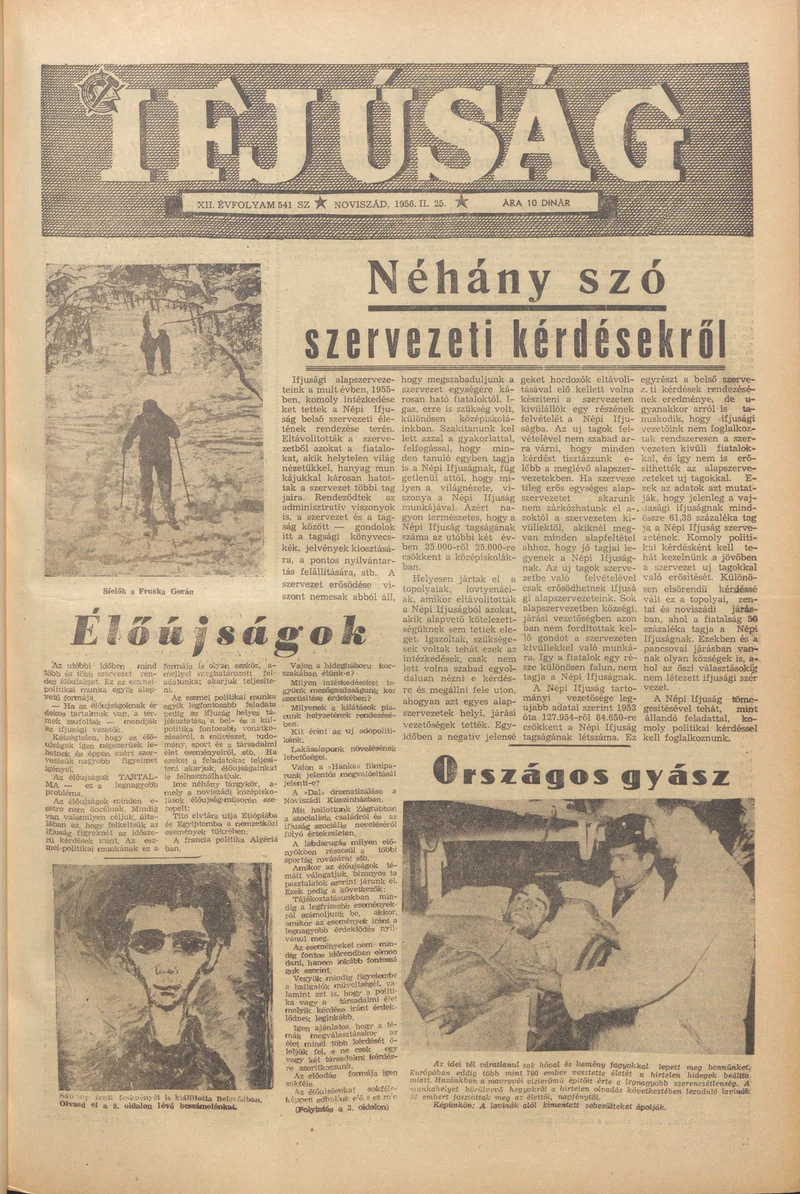 Ifjúság, 12. évf. 1956. február 25. 541. sz.