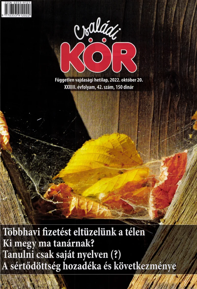 Családi Kör, 33. évf. 2022. október 20. 42. sz.