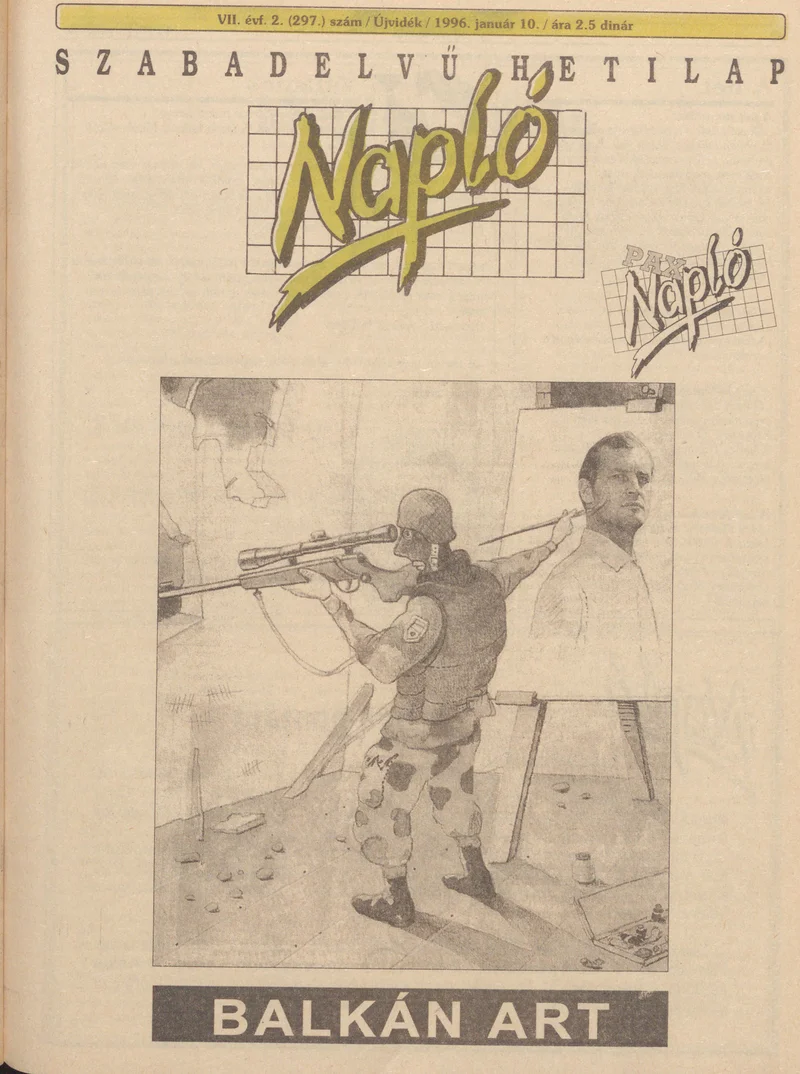 Napló - Szabadelvű hetilap, 7. évf. 1996. január 10. 297. sz.