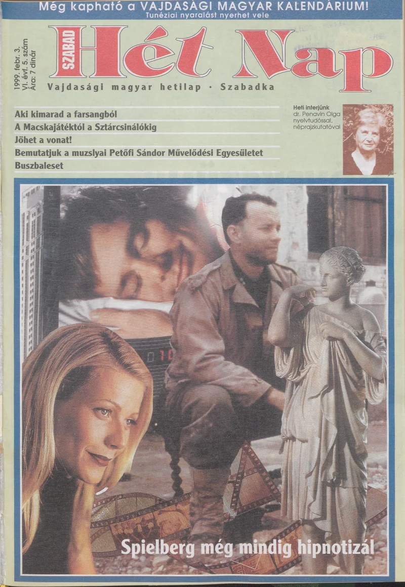 Szabad Hét Nap, 6. évf. 1999. február 3. 5. sz.