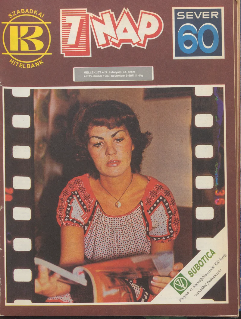 7 Nap melléklet, 9. évf. 1983. november 5. – 11. 44. sz.