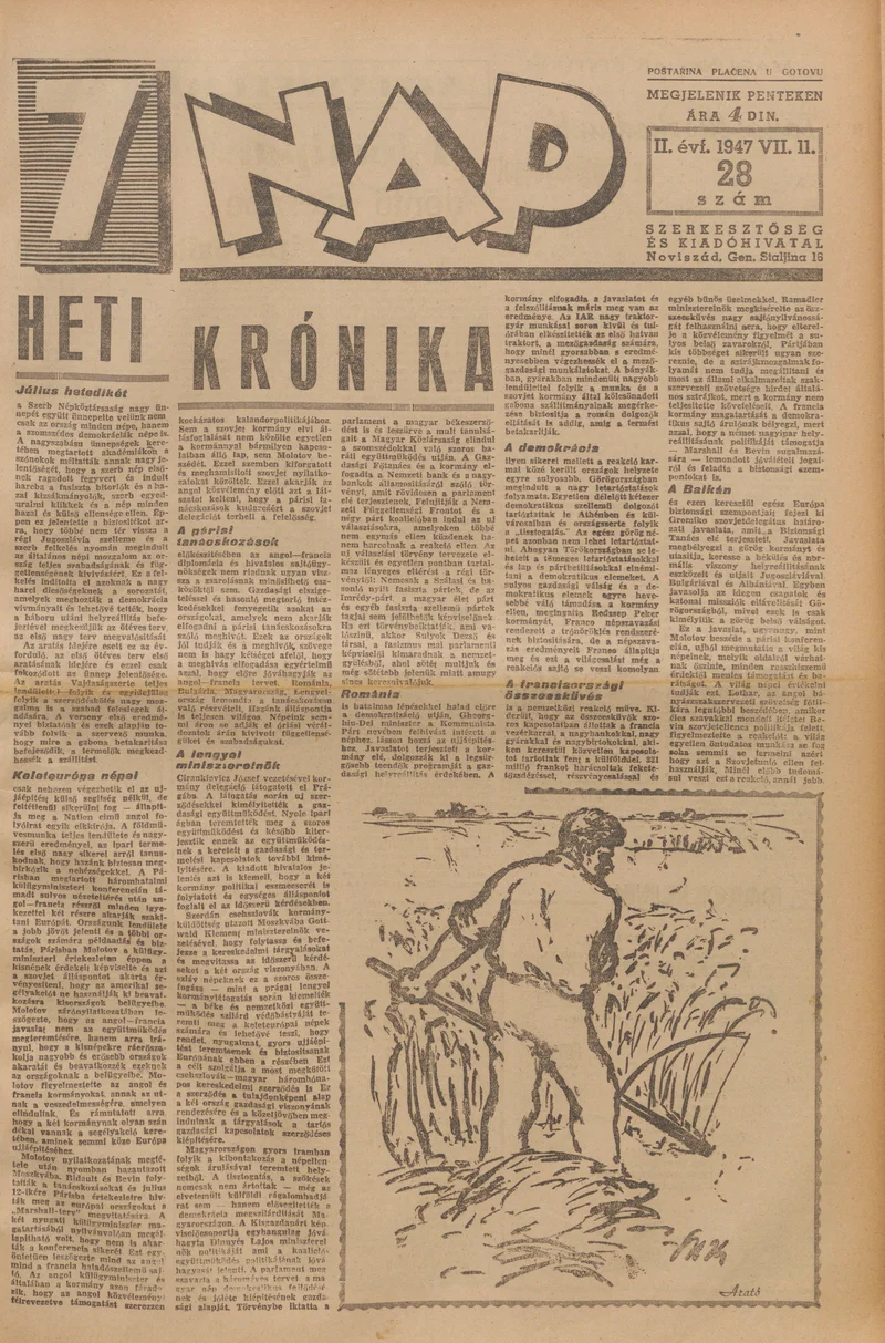 7 Nap, 2. évf. 1947. július 11. 28. sz. 1–10. oldal