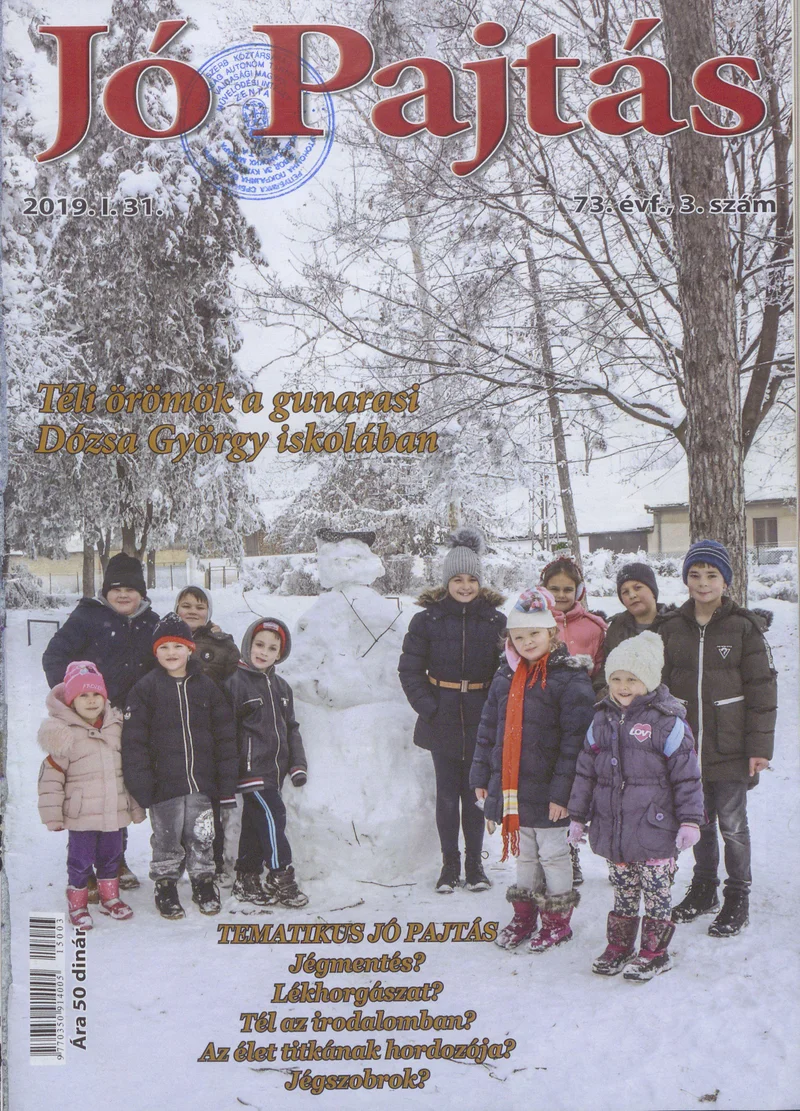 Jó Pajtás, 73. évf. 2019. január 31. 3. sz.