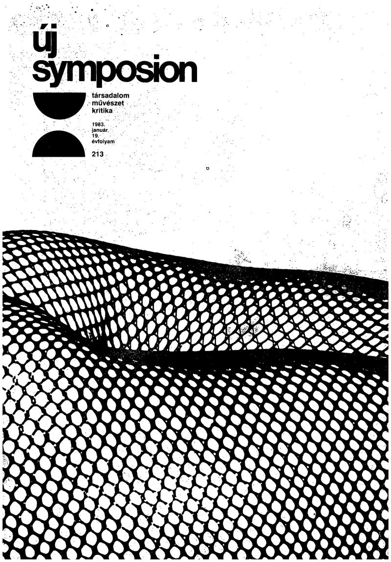 Új Symposion, 19. évf. 1983. január. 213. sz. 1–48. oldal