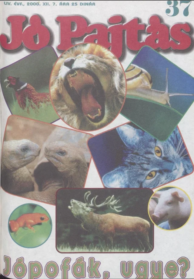 Jó Pajtás, 54. évf. 2000. december 7. 37. sz.