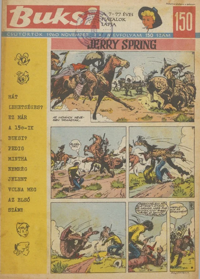 Buksi, 4. évf. 1960. november 3. 150. sz.