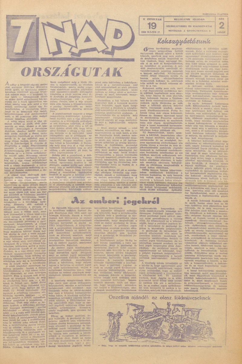 7 Nap, 5. évf. 1950. május 17. 19. sz.