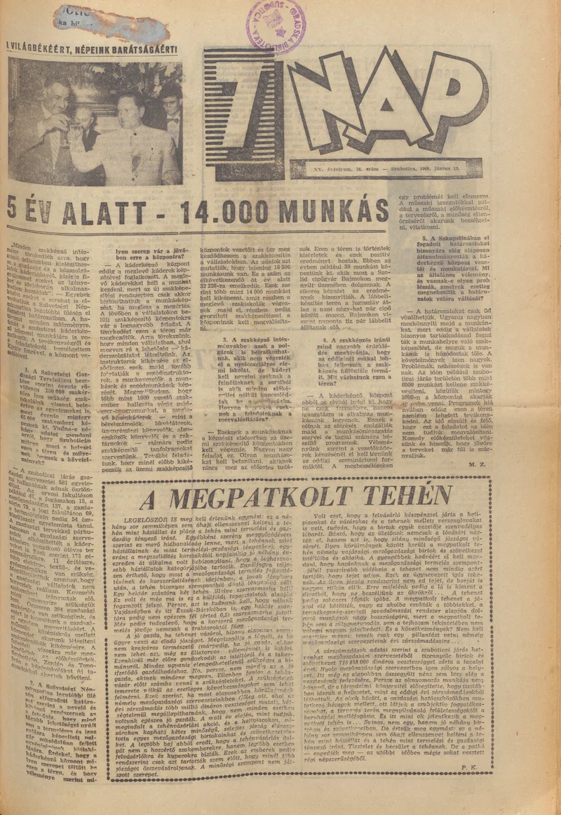 7 Nap, 15. évf. 1960. június 19. 26. sz.