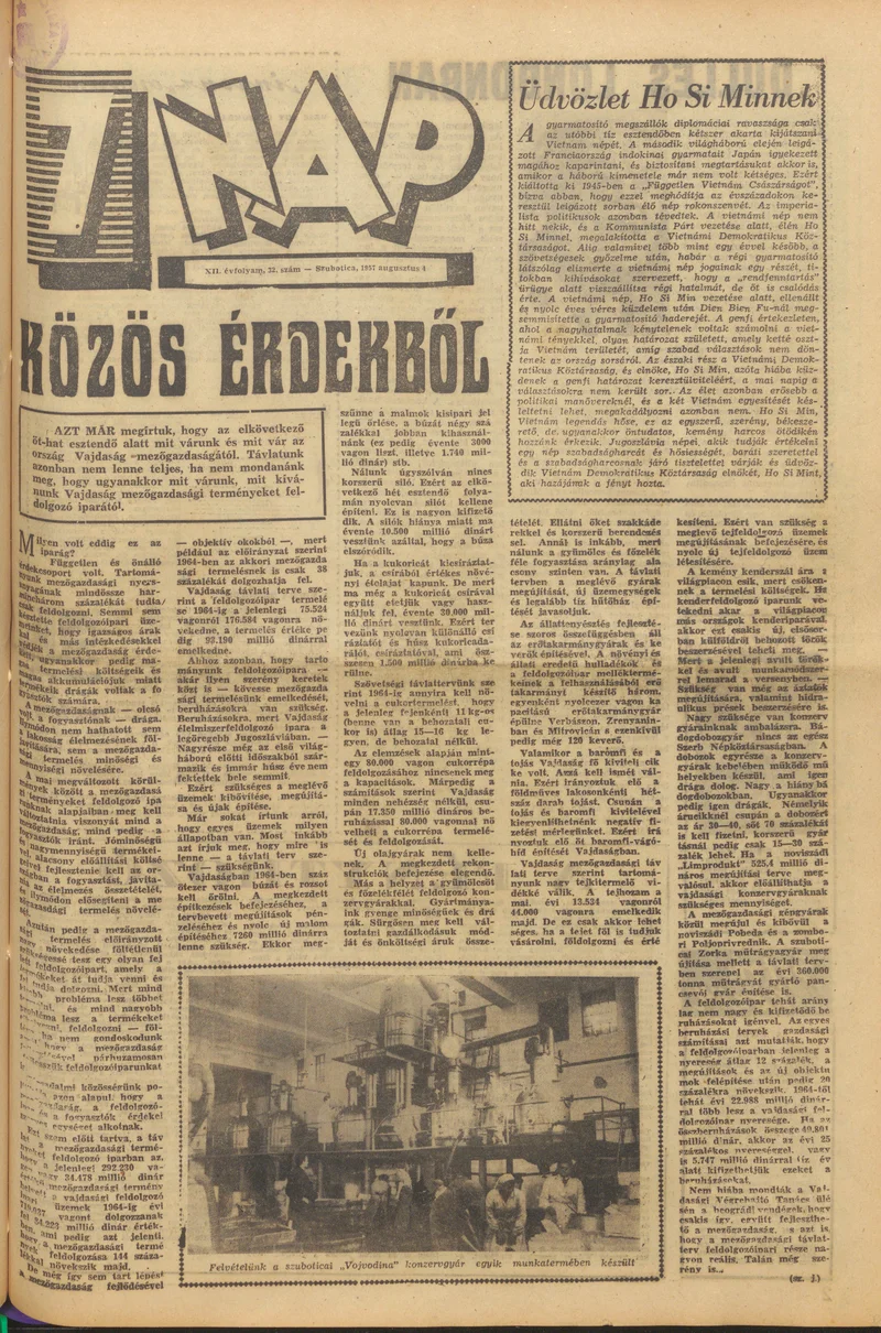 7 Nap, 12. évf. 1957. augusztus 4. 32. sz.