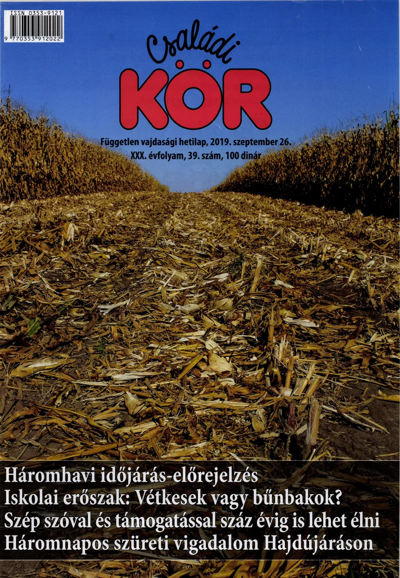 Családi Kör, 30. évf. 2019. szeptember 26. 39. sz.