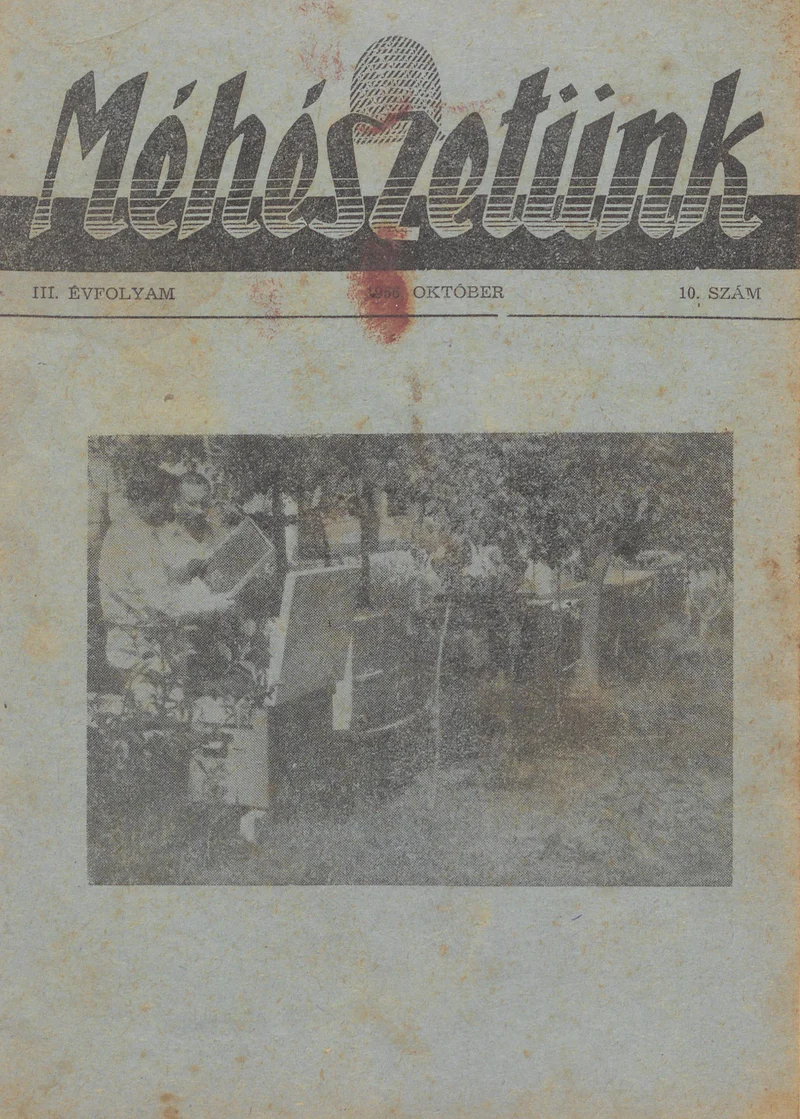 Méhészetünk, 3. évf. 1956. október 1. 10. sz.