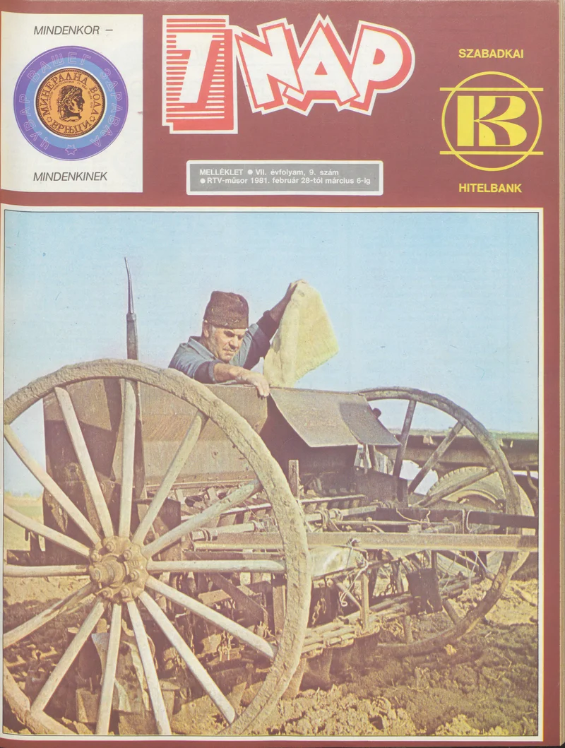 7 Nap melléklet, 7. évf. 1981. február 28. – március 6. 9. sz.
